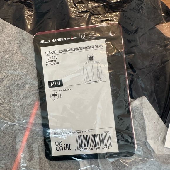 HELLY HANSEN WOMEN'S LUNA RAIN JACKET - Picture 10 of 13